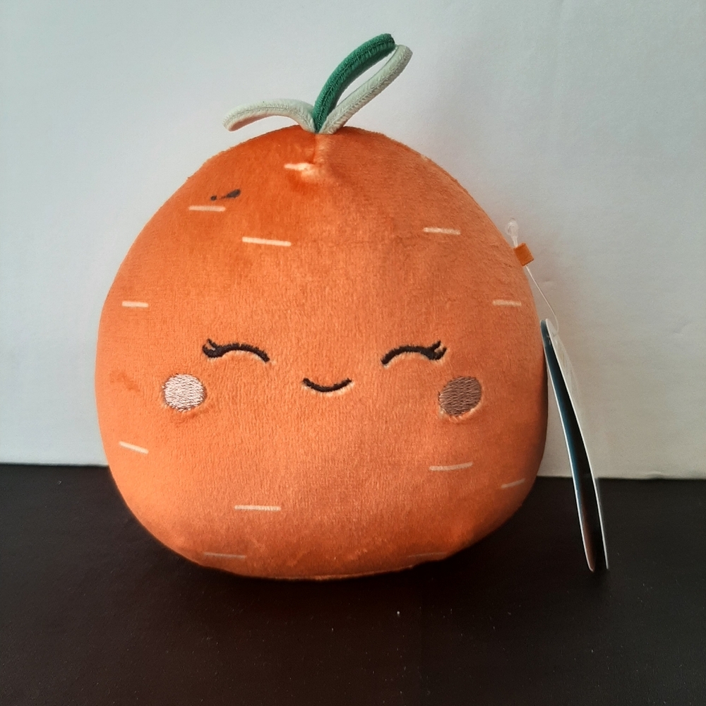 Squishmallows Caroleena Carrot 5" Stuffed Toy Vegetable Kids Orange